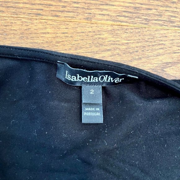 Isabella Oliver Black Maternity Dress - Picture 5 of 5